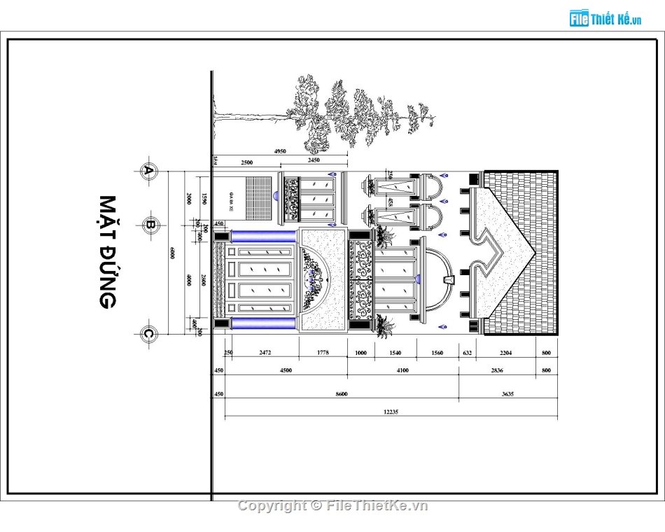 Sketchup nhà phố,File sketchup ngoại thất,file su cad nhà phố 2 tầng,nhà phố 2 tầng 6x14.4m